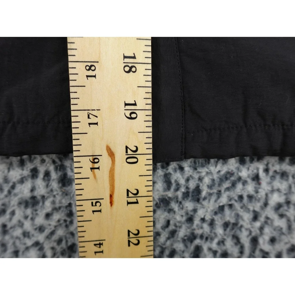 Champion Boys Black Coaches Jacket Fleece Lined Snap Front Size S 8 Windbreaker‎